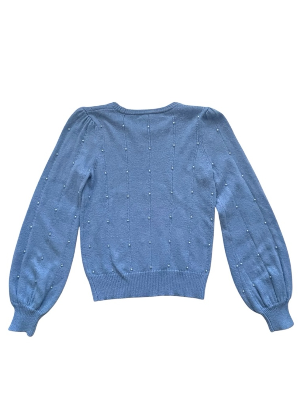 Lilly Pulitzer Geraldine Blue Pearl Sweater Size: XS - Picture 4 of 11